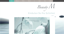 Desktop Screenshot of beauty-m.de